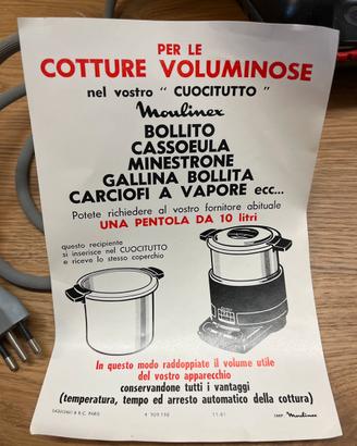 Cuoci tutto MOULINEX