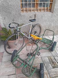 Go kart a pedali e bicicletta coppi d'epoca