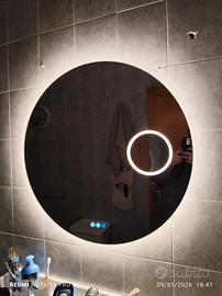 specchio led nuovo 3 funzioni 
