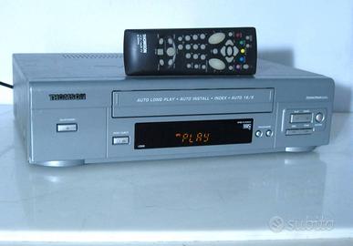 VIDEOREGISTRATORE VHS 6 TESTINE PERFETTO THOMSON