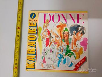 mini quaderni karaoke PIGNA anni 90 con testi