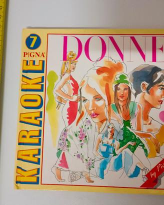mini quaderni karaoke PIGNA anni 90 con testi