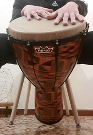 Djembe REMO 14", Paulo Mattioli signature