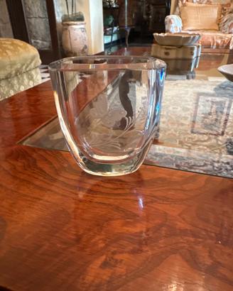 Vasetto di cristallo