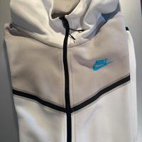 felpa nike tech bianca