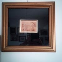 litografia su foglia oro24k Innocenzo Melani