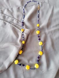 Collana fatta a mano