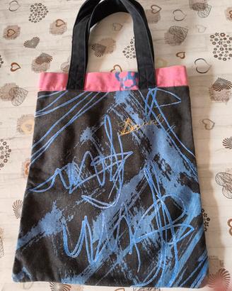 DESIGUAL borsa shopper tutto cotone