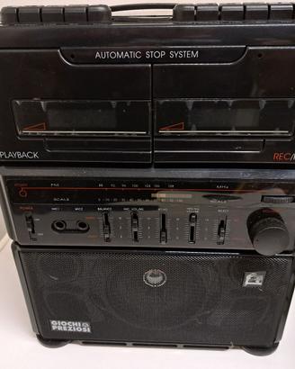 Radio con dual deck Giochi preziosi