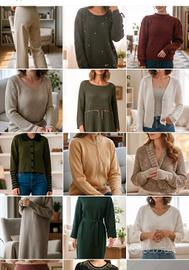 set 20 maglione donna varie misure 