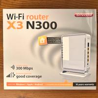 Router SITECOM X3 N300 - 300Mbps come nuovo