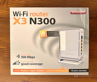 Router SITECOM X3 N300 - 300Mbps come nuovo