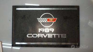 Manuali Utente originali del 1989 per Corvette C4