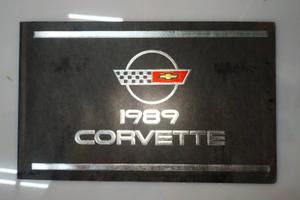 Manuali Utente originali del 1989 per Corvette C4