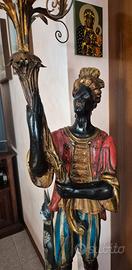 Lampada da terra stile barocco  “MORO DI VENEZIA" 