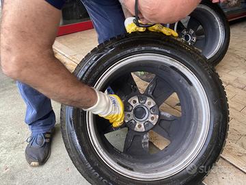 Cerchi+gomme R17 Mini Clubman