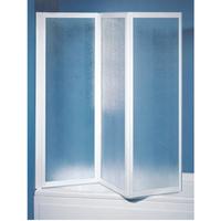 parete doccia vasca a tre ante pieghevoli 