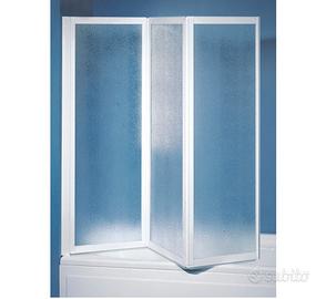 parete doccia vasca a tre ante pieghevoli 
