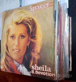 BLOCCO 54 dischi 45 giri pop