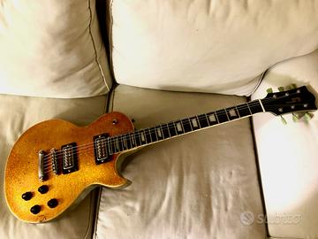 LES PAUL GOLD SPARKLE RELIC