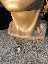 Collana gotica - pendente lupo – Argento - NEW