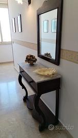 Consolle per ingresso con specchio