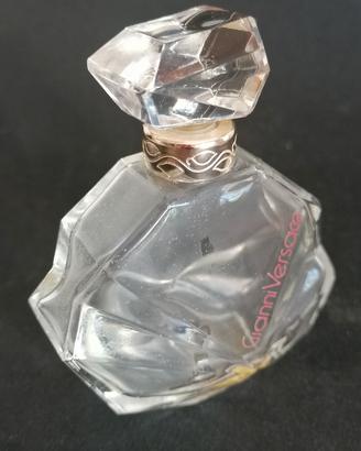 Flacone di cristallo Gianni Versace vuoto da colle