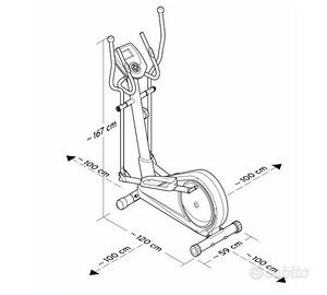 Ellittica sportplus+SP-ET-9600-iE