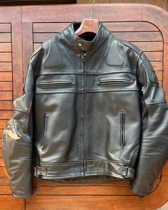 giubbotto da moto in pelle