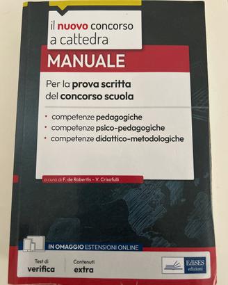 Manuale per la prova scritta del concorso scuola
