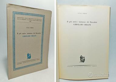 IL PIÙ ANTICO IMITATORE DEL BOCCALINI. G. BRIANI