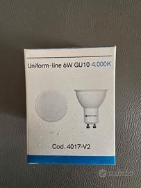 Lampadina LED GU10 6W 4000K Beneito Faure