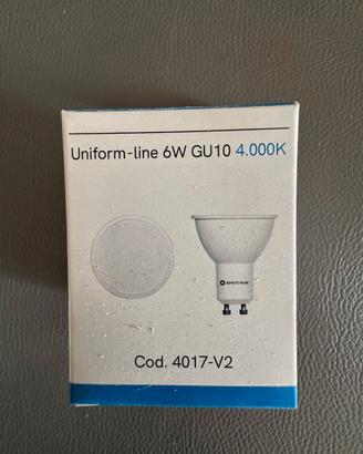 Lampadina LED GU10 6W 4000K Beneito Faure