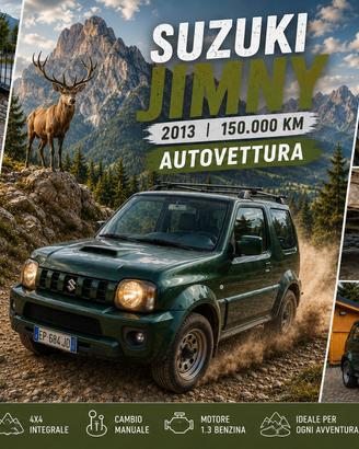 Suzuki Jimny AUTOVETTURA prezzo trattabile