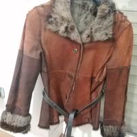 giacca donna vintage pelliccia vera Iceberg