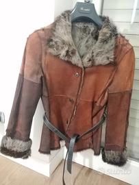 giacca donna vintage pelliccia vera Iceberg