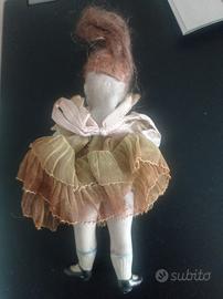 bambolina più accendino d'epoca 