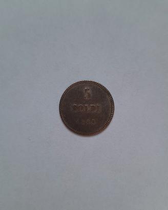 Moneta 5 soldi Ducato di Lucca