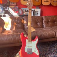 Schecter Route66 Santa Fe HSS Sunset Red
