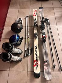 Sci carving, caschi, occhiali sci