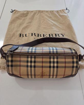 Burberry Vintage – Haymarket Check e Pelle