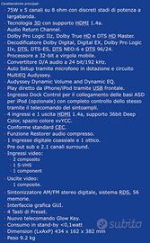 Amplificatore Denon AVR1612