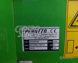 Trinciaerba Peruzzo super Motofox 1200 18hp