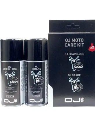 OJ MOTO CARE KIT Kit per la manutenzione catena