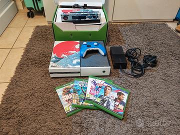 Xbox One Custom Onda Giapponese + Kinect