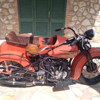 HARLEY DAVDSON  VL  750  asi targa oro del 1937