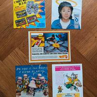 Lotto 5 inserti pubblicitari anni '90