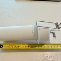 Faretti da incasso Aqlus regolabili in metallo