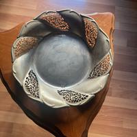 Vassoio decorato argento 1000