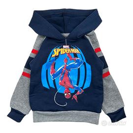 Felpa invernale Spiderman bambino varie taglie